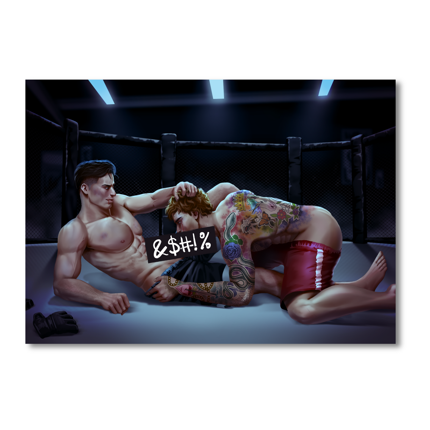 NSFW No Holds Barred Art Print