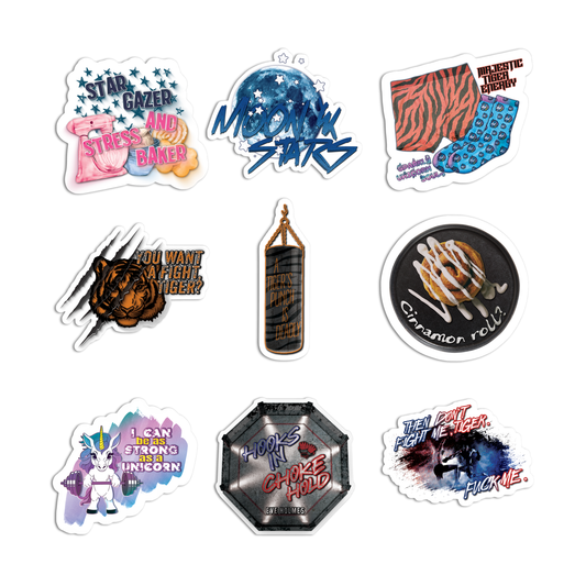 No Holds Barred Sticker Pack