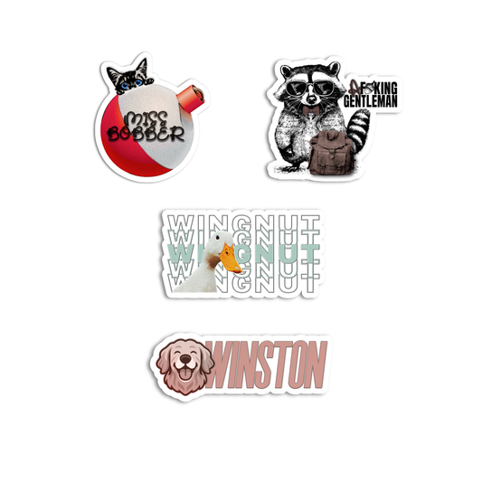 Northern Roots Animals Sticker Pack