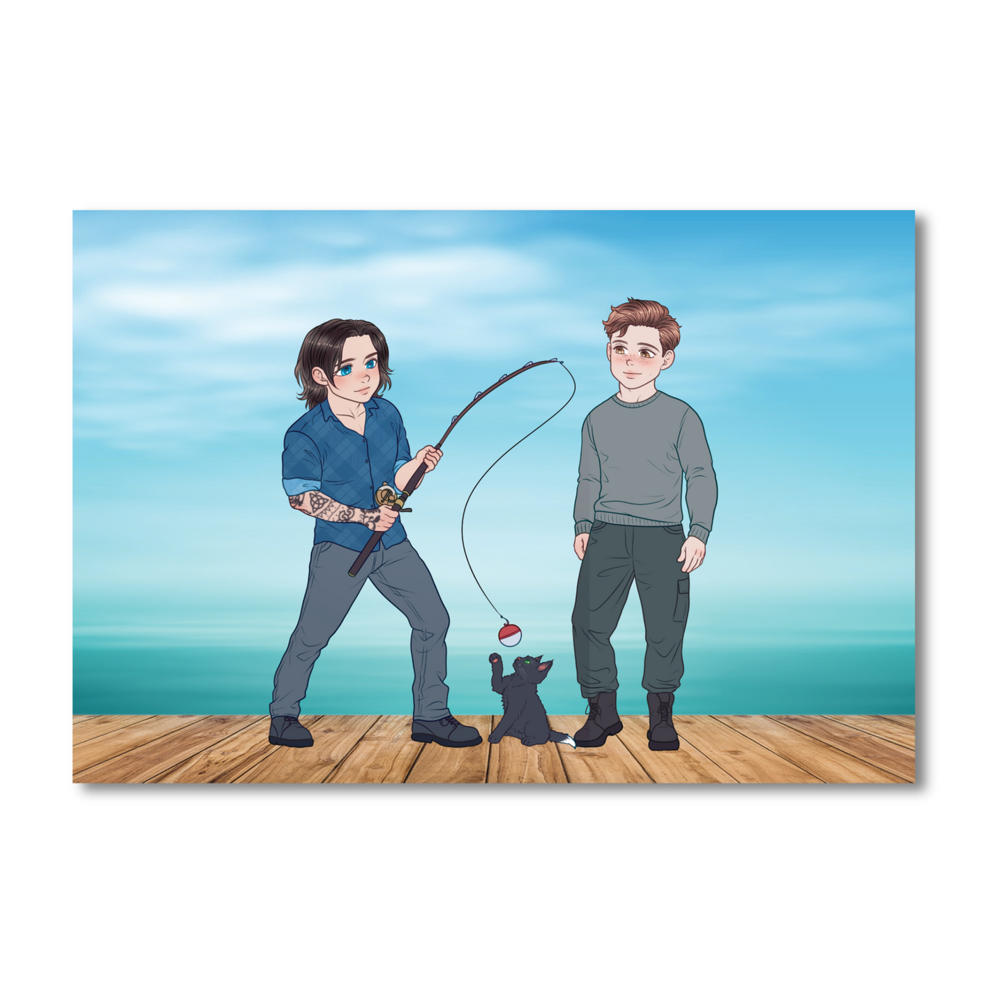 Tide Over Chibi Print