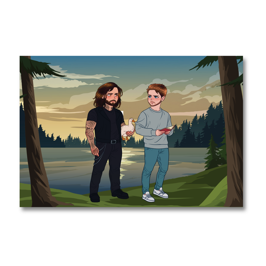 Bump Start Chibi Print
