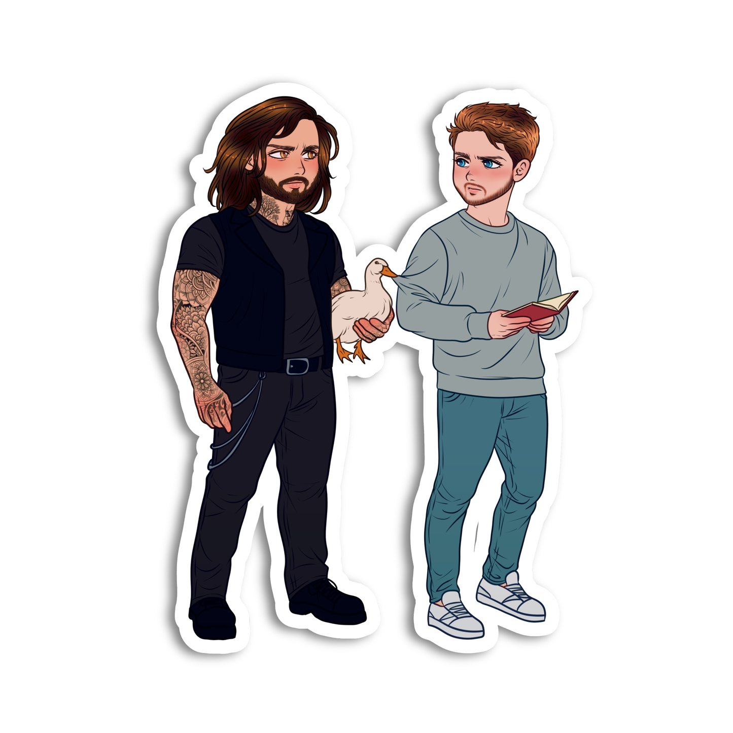 Bump Start Chibi Sticker