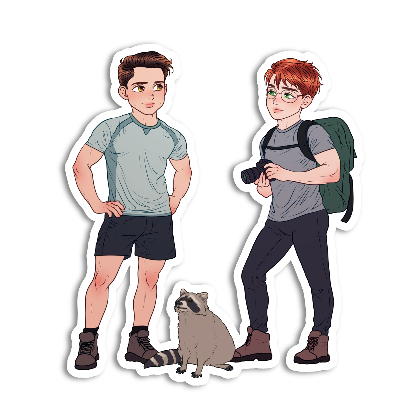 Dip Out Chibi Sticker